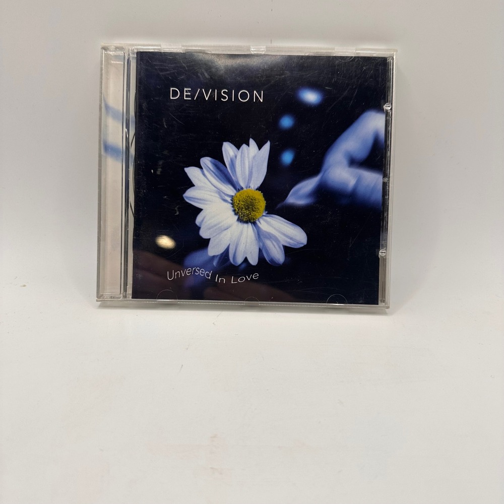 De/Vision Unversed In Love CD 1995 Synth-Pop Electronic October OCT 025 VG+ RARE